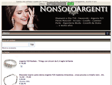 Tablet Screenshot of nonsoloargenti.com